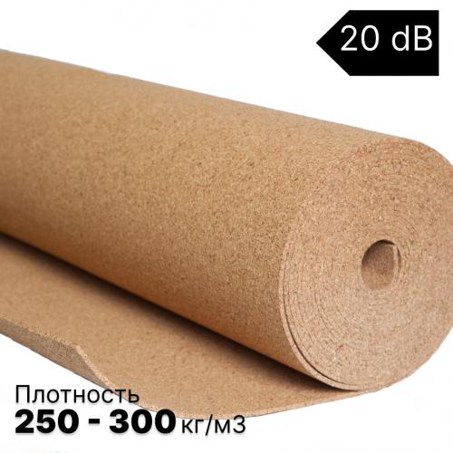 Подложка Go4Cork Plus пробковая 4 мм