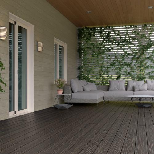 Террасная доска CM Decking Zebrano Графит