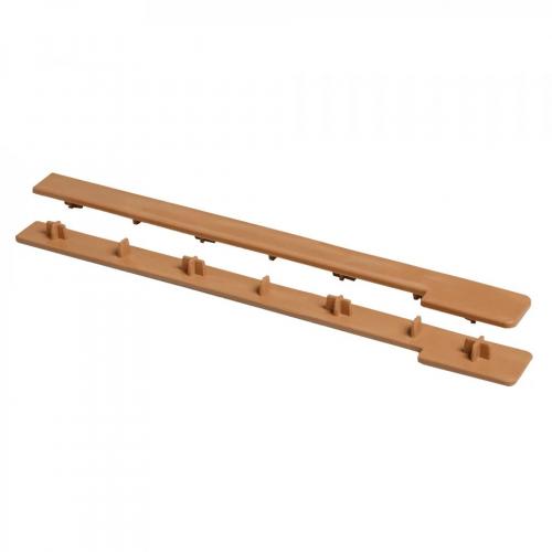 Террасная доска  Заглушка для ступеней (комплект правая+левая) CM Stair Дуб