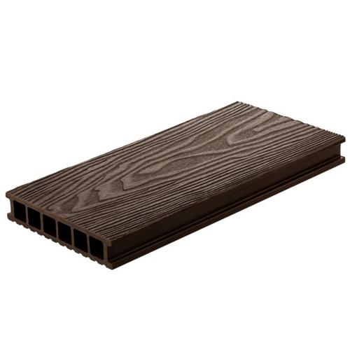 Террасная доска Polywood Mineral Duo 3D Коричневый