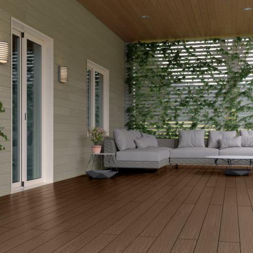 Террасная доска VanDek Elegant Chocolate 4000