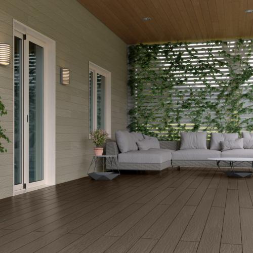 Террасная доска VanDek Valens Brown 3000