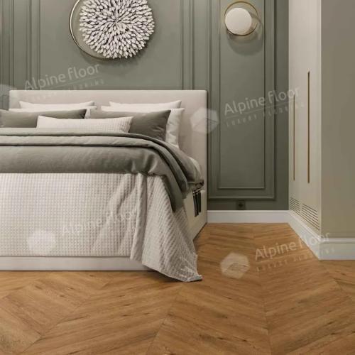 Кварцвиниловая плитка Alpine Floor Chevron Alpine ECO 18-16 MC Tesoro