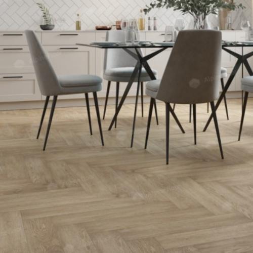 Кварцвиниловая плитка Alpine Floor Chevron Alpine ECO 18-2 Дуб Ваниль Селект