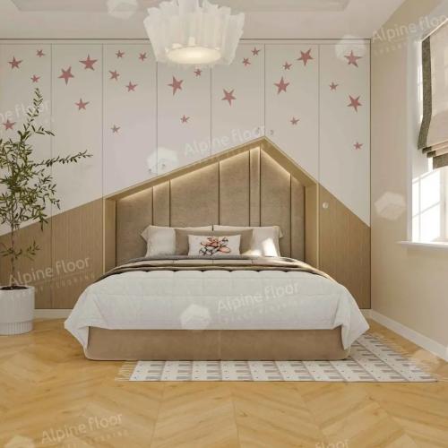 Кварцвиниловая плитка Alpine Floor Chevron Alpine ECO 18-20 MC Caldo