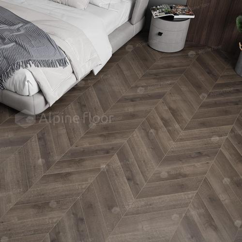 Кварцвиниловая плитка Alpine Floor Chevron Alpine ECO 18-9 Дуб Антарес