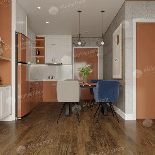 Кварцвиниловая плитка Alpine Floor Nut ECO 22-1 Орех Ногуэра Классик