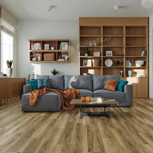 Кварцвиниловая плитка Alpine Floor Nut ECO 22-3 Орех Ногал Классик