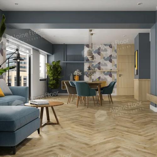 Кварцвиниловая плитка Alpine Floor Parquet LVT ECO 16-34 Дуб Кастор