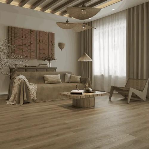 Кварцвиниловая плитка Alpine Floor Премиальный (Premium) XL ECO 7-37 MC Дуб Соломенный