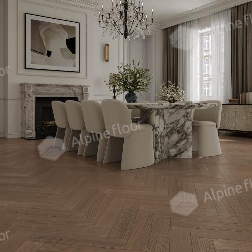 Кварцвиниловая плитка Alpine Floor Приоритет Паркет ECO 30-5 Дуб Элегантный