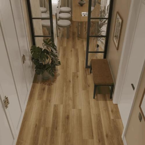 Кварцвиниловая плитка Alpine Floor Титан 6 (Titan 6) ECO 28-2 Циркон