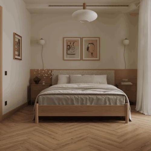 Кварцвиниловая плитка Alpine Floor Титан Паркет (Titan Parquet) ECO 29-8 Феникс