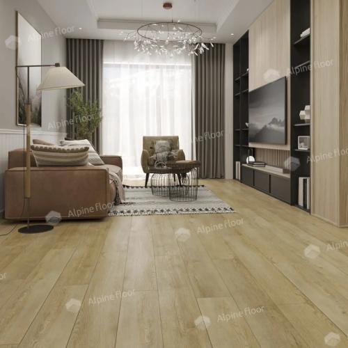 Кварцвиниловая плитка Alpine Floor Ultra Eco 5-33 Дуб Старинный