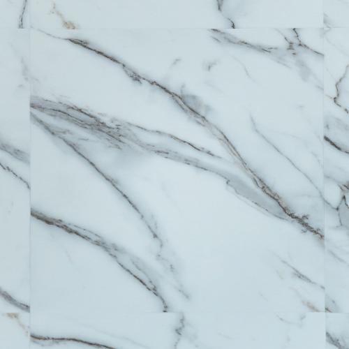 Кварцвиниловая плитка Art Tile Hit S 764 ATS Мрамор Каррара Бьянко