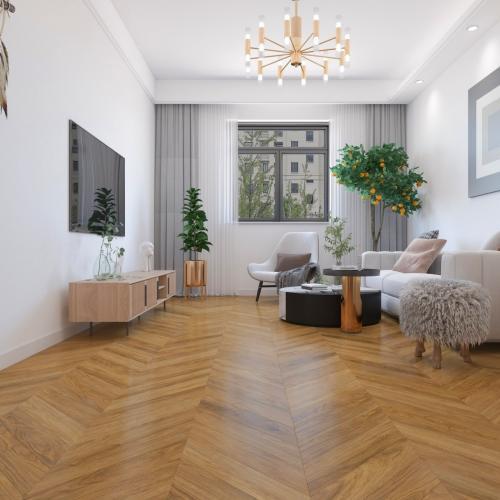 Кварцвиниловая плитка Damy Floor Chevron LVT Монсоро