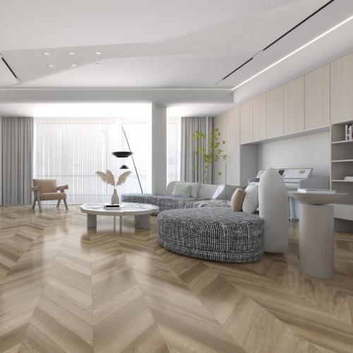 Кварцвиниловая плитка Damy Floor Chevron LVT Сен Жермен
