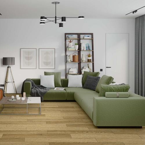 Кварцвиниловая плитка Damy Floor Family 190902EL-07F Дуб Золотой