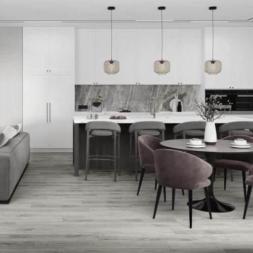 Кварцвиниловая плитка Damy Floor Family SL3739-3 Дуб Белый