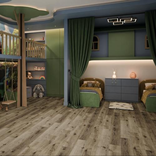 Кварцвиниловая плитка Damy Floor Family T7020-4 Дуб Провинциальный