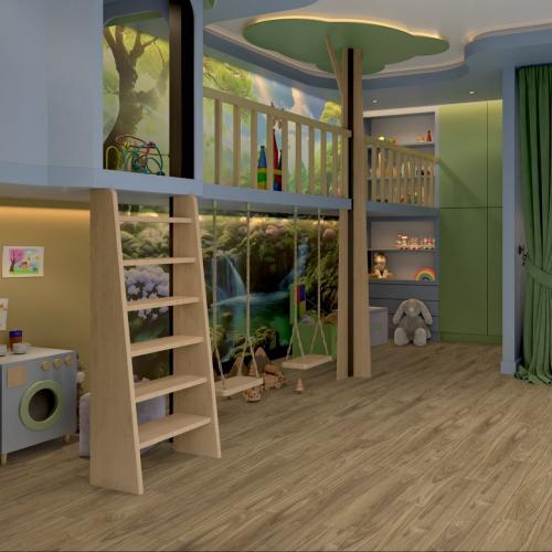 Кварцвиниловая плитка Damy Floor Family LVT Орех Европейский