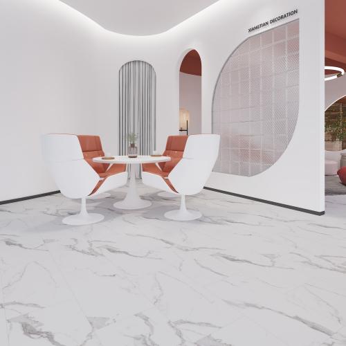 Кварцвиниловая плитка Dolce Flooring Pietra DF-101 Мрамор Бьянко