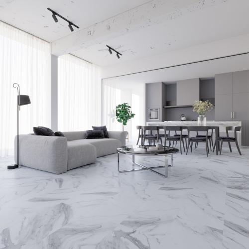 Кварцвиниловая плитка Dolce Flooring Pietra DF-104 Мрамор Венеция