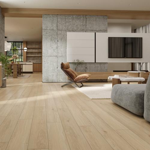 Кварцвиниловая плитка EvoFloor Хоум Замковой (Home) L-20275 Ясень Светлый