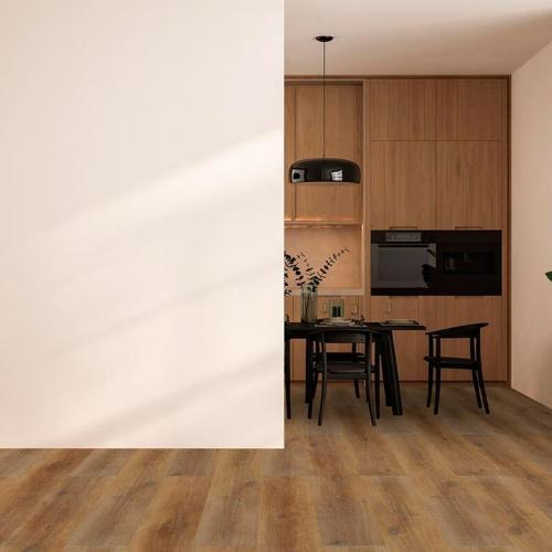 Кварцвиниловая плитка EvoFloor Премиум (Premium) XL+ F-0080 Дуб Вестерн