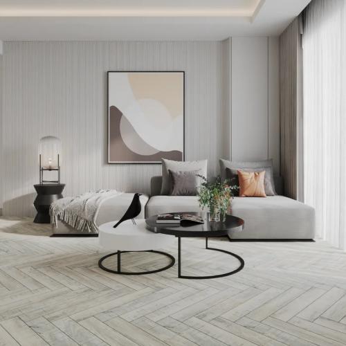 Кварцвиниловая плитка FloorBee Veneta 2608 Дуб Заре