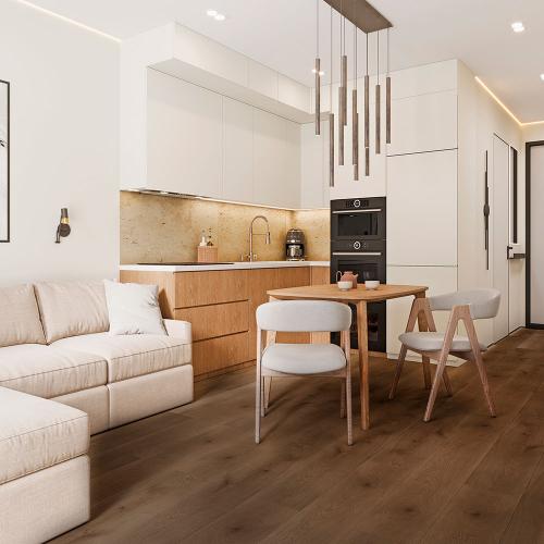 Кварцвиниловая плитка Floorwood Quantum 6521 Дуб Барлоу