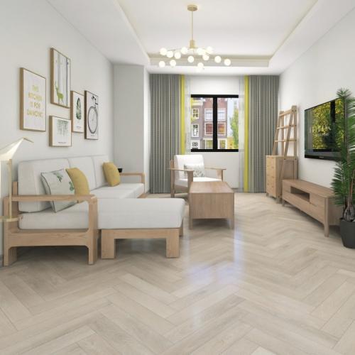 Кварцвиниловая плитка Hoi Lock Flooring Shanghai 3033008SH Фарфор