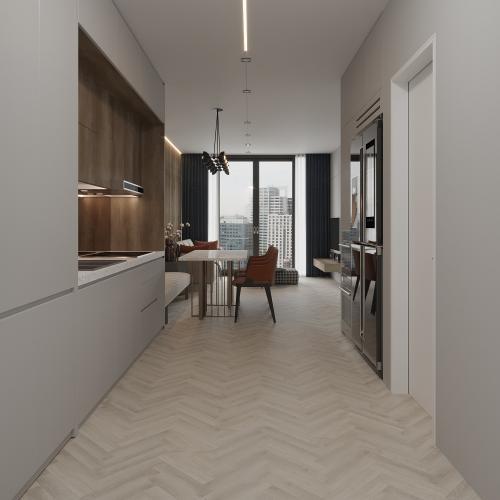 Кварцвиниловая плитка Planker Charisma узкая 7006 Турман