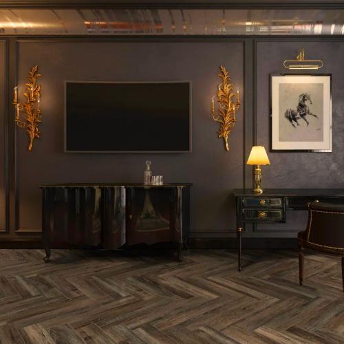 Кварцвиниловая плитка PrimeFloor Паркет 013-330 Дуб Рустик