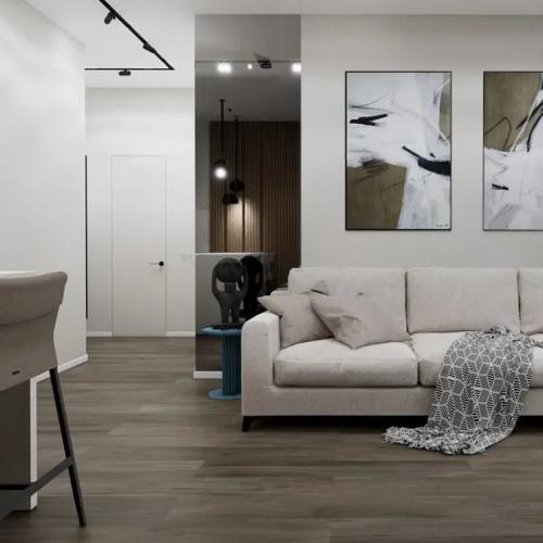 Кварцвиниловая плитка Richfloor Сити UZ Байсу