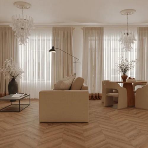 Кварцвиниловая плитка Tulesna Art Chevron 1011-5 Unico