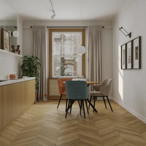 Кварцвиниловая плитка Tulesna Art Chevron 1011-8 Fortuna