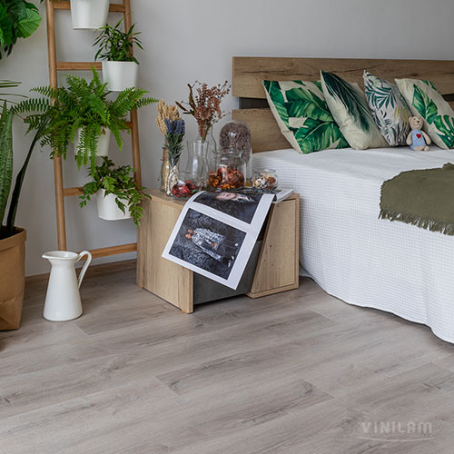 Кварцвиниловая плитка Vinilam Glue 20468-EIR Дуб Ален