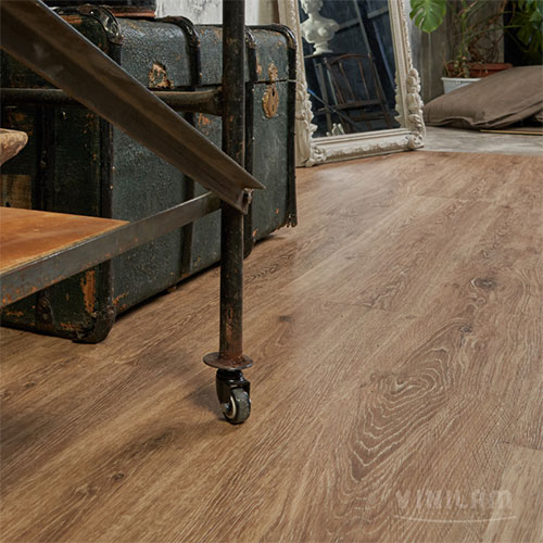 Кварцвиниловая плитка Vinilam Cork 04018 Дуб Брюссель