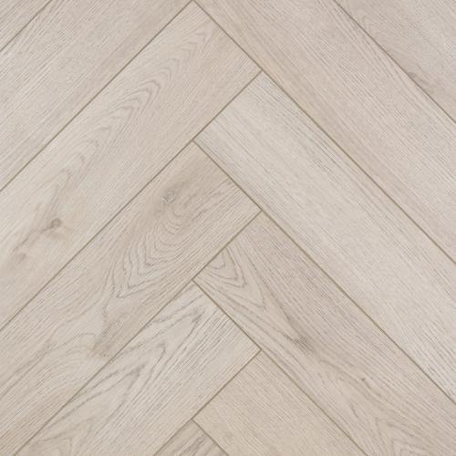 Кварцвиниловая плитка WRF Herringbone (Ёлочка) 401 Дуб выбеленный