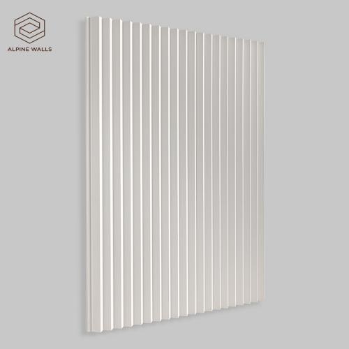 Стеновые панели Alpine Walls Line Art ECO6103 Белый