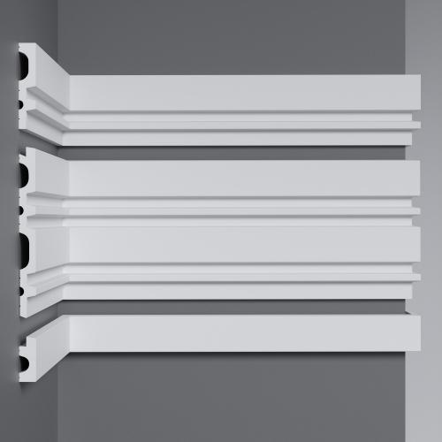 Стеновые панели Decomaster Eco Line Камень D318-1 Молдинг