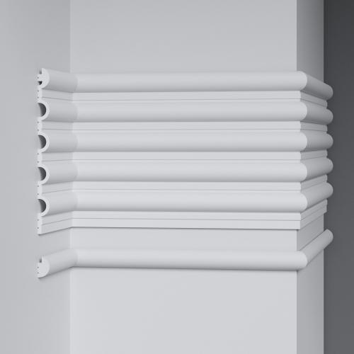 Стеновые панели Decomaster Eco Line Камень D327-1 Молдинг