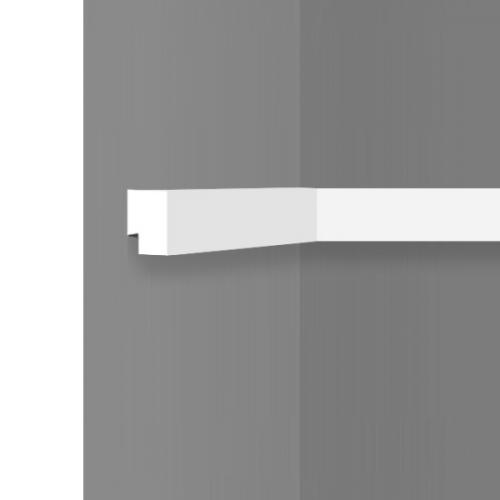 Стеновые панели Decomaster Панели под покраску 2.9M D405 ДМ Молдинг