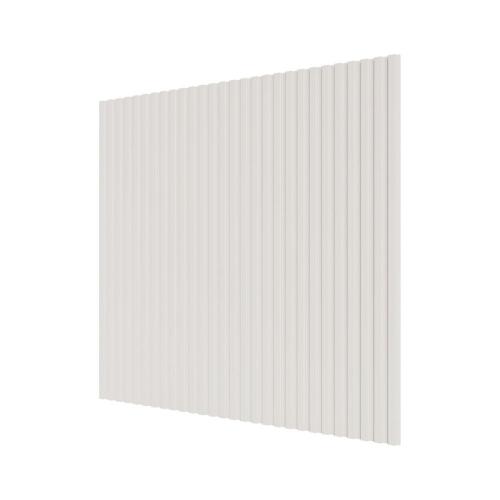Стеновые панели Ликрон МДФ Полосы Белый
