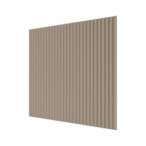 Стеновые панели Ликрон МДФ Полосы Латте