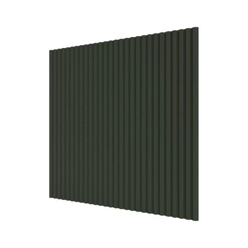 Стеновые панели Ликрон МДФ Полосы Оливковый